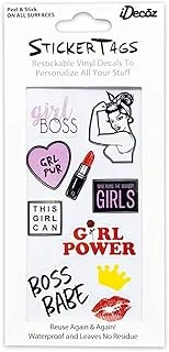 مجموعة ملصقات بطاقة Idecoz Girl Power