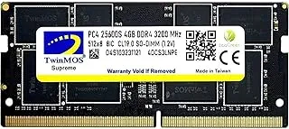 TwinMOS 3200MHz DDR4 SO-DIMM لأجهزة الكمبيوتر المحمول - 4 جيجابايت