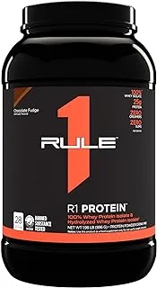 Rule 1 Protein R1 Protein, Chocolate Fudge - 914g