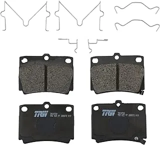 TRW Pro TRC0733 Disc Brake Pad Set For Mitsubishi Montero Sport 1997-2004, Rear