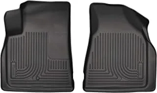 Husky Liners Weatherbeater | Fits 2008-2017 Buick Enclave, 2009-2017 Chevrolet Traverse, 2007-2016 GMC Acadia, 2017 GMC Acadia Limited, 2007-2010 Saturn Outlook, Front Row Liner, Black | 18211