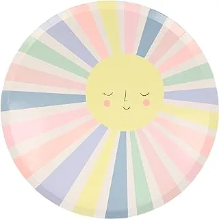 Meri Meri Rainbow Sun Plates