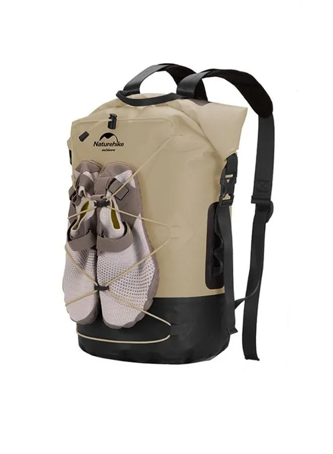 Naturehike TB03 Shimmer Tpu Wet And Dry Separation Waterproof Bag Khaki 20L (Without Shoes)