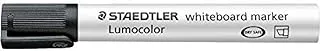 Staedtler Lumocolor 9 Flip Chart Markers, Whiteboard Marker 351B Black (Pack Of 10)