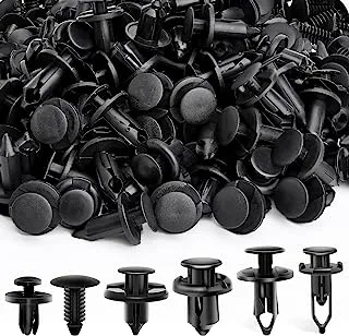 Nilight 200PCS Car Retainer Clips 6mm 7mm 8mm 9mm 10mm Expansion Screws Replacement Kit Bumper Push Rivet Clips for GM Ford Toyota Honda Chrysler Nissan,2 Years Warranty