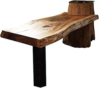 Dubai Garden Centre 2 Suar Bench Solid Table