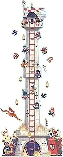 Djeco Knight's Tower Height Chart, 29 Stickers