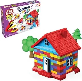 Art Craft 03676 Dough House Set 600g, Multi-Colour