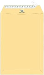 FIS FSME9032P50 90 GSM Peel and Seal Plain Manila مغلفات 50 عبوة ، مقاس 9 بوصة × 6 بوصات