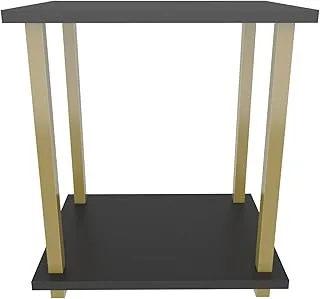 Gurnee Coffee Table – Industrial Table – Modern Living Room Table - Limited Edition (Gold/Anthracite)