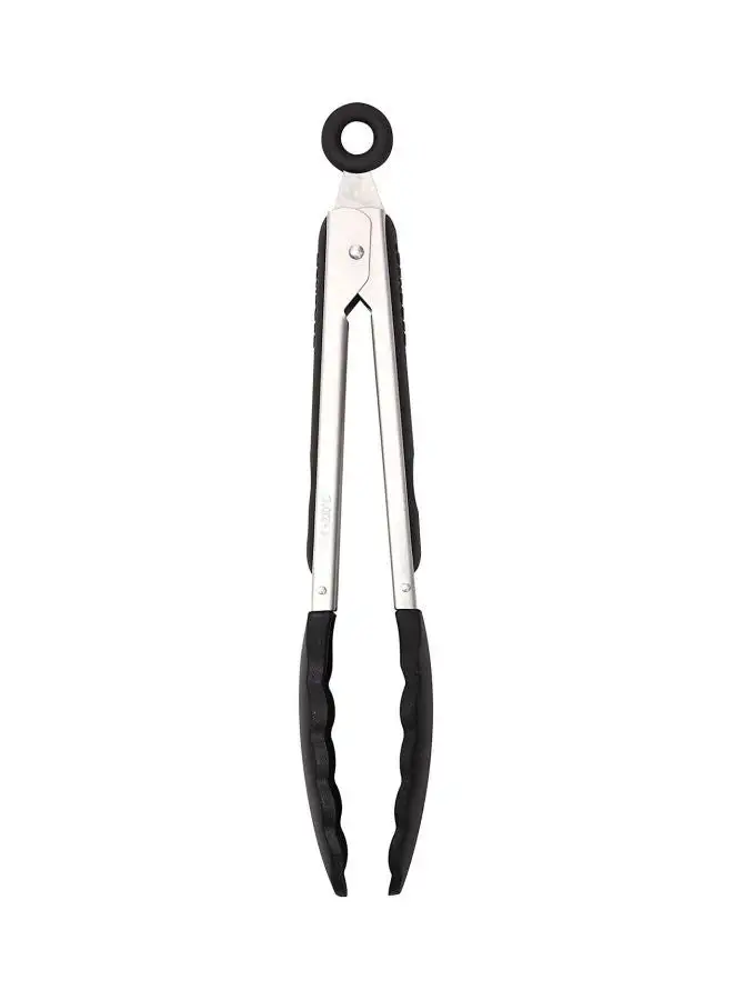 BERGNER Gizmo Kitchen Tong Silver/Black 30.5cm