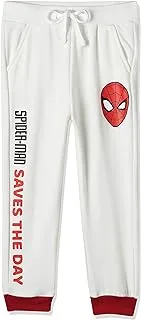 Spiderman Jogger for Junior Boys - White, 2-3 Year