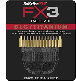 BaBylissPRO FX903G FX3 DLC/Titanium Fade Replacement Clipper Blade