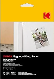 KODAK Magnetic Photo Paper - Backed Paper, 4x6