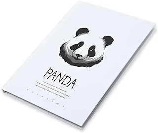 FIS Hard Cover Notebook, 96 Sheets A5 Panda Design 7 Pack Of 5 -FSNBHCA596-PAN7