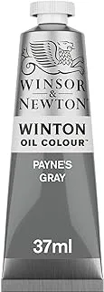 Winsor & Newton Winton Oil Color, 37 ml (1.25-oz), Payne's Gray