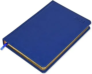 FIS Golden A5 Diary 2023 (English) Blue - FSDI19EG23BL