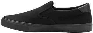 Lugz Men's Clipper Classic Slip-on Fashion Sneaker, Black, 4.5