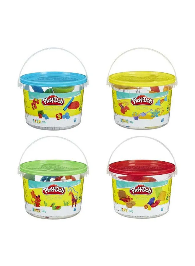 مجموعة Play-Doh Play-Doh Mini Bucket - متنوعة متوسطة
