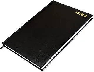 FIS A4 Diary 2023 English (Saturday & Sunday Combined) Black - FSDI48E23BK