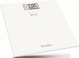 Terraillon Web Coach Smart Electronic Scale, 180 kg Weight Capacity, Silver