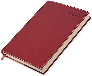 FIS A5 Diary 2023 (Arabic/English) Maroon - FSDI17AE23MR