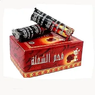 Alsaqer Bakhoor Charcoal-100 Peices | Long Lastting for Bakhoor and Incense | Sheesha Charcoal | Hooka Charcoal-33mm,100 Pieces