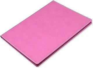 FIS FSCLCERTPURPI Italian PU Certificate Folders with Gift Box, A4 Size, Pink