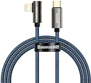 Baseus Legend Series Elbow Fast Charging Data Cable Type-C to iP PD 20W 2m Blue