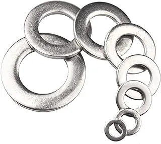 GYUANLAI 304 Stainless Steel Flat Washer Meson Increase Thickened Screw M2M3M4M5M10M12M30