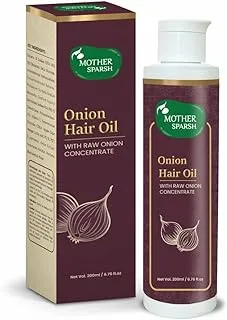 Mother Sparsh Onion Hair Oil With Raw Onion Concentrate 200ml