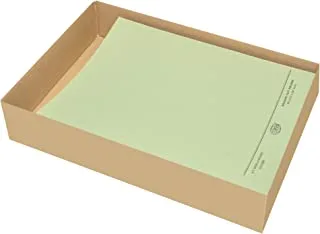 FIS FSFF9A4GR Square Cut Folders without Fastener 50-Pieces, 320 gsm, A4 Size, Green