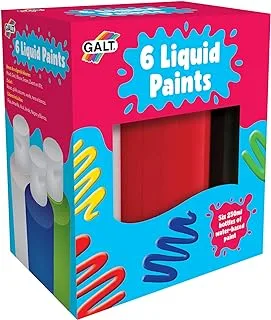 Galt Toys, 6 Liquid Paints, Ready Mix Paint For Children, Ages 3 Years Plus