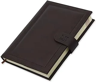 FIS Agenda Diary 2023 (Arabic/English) Dark Brown - FSDI61023AEDBR