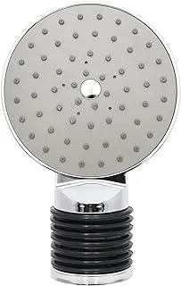 CB KÃ–NIG Chrome finish High Pressure Fixed Mounting Rain Shower Head, Stainless Steel Spray Shower with Silicone Nozzle 1/2