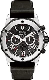 Bulova Marine Star Chronograph Men's Silicone Strap Watch