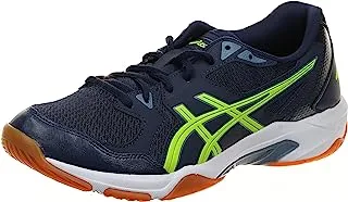 Asics GEL-ROCKET 10, Men's INDOOR SPORT SHOES, MIDNIGHT/HAZARD GREEN, 42.5 EU