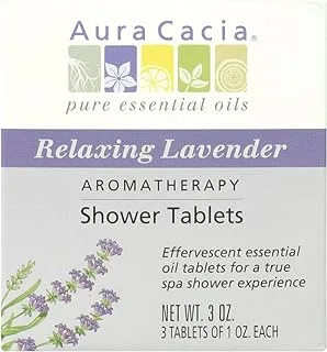 AURA CACIA RELAXING LAVENDER SHOWER TABS 85G: 88267