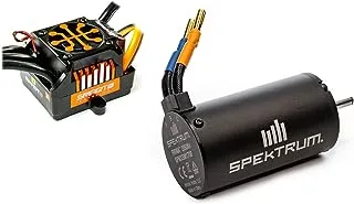 Spektrum Firma 150A Brushless Smart ESC / 2050Kv Sensorless Motor Combo ، SPMXSEMC05 ، أسود