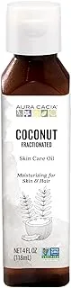 Aura Cacia COCONUT OIL FRACTIONED 118ML: 91406