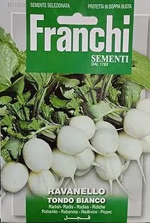 Franchi Sementi White Round Radish Seeds