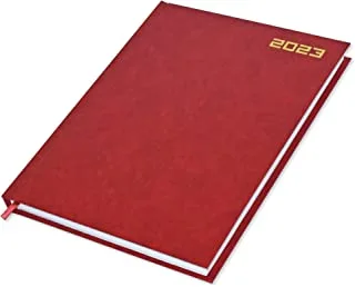 FIS 2023 Executive Diary English Vinyl غلاف صلب أخضر - FSDI88EN23RE