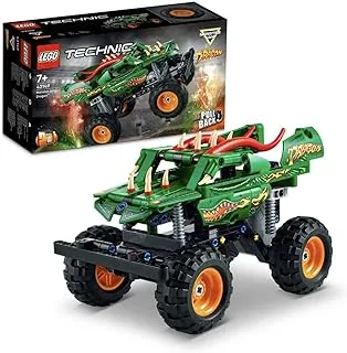 LEGO Technic Monster Jam Dragon 42149 Building Blocks Toy Car Set; Toys for Boys, Girls, and Kids (217 Pieces)