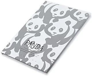 FIS Hard Cover Notebook, 96 Sheets A5 Panda Design 2 Pack Of 5 -FSNBHCA596-PAN2