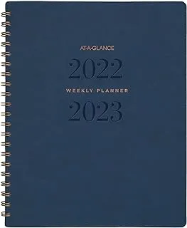 AT-A-GLANCE 2022-2023 مخطط ، أكاديمي أسبوعي وشهري ، 8-1 / 2 