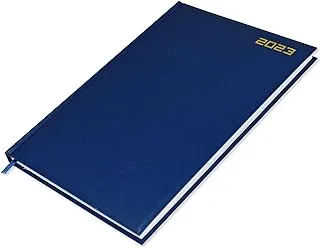 FIS A4 Diary 2023 English (Saturday & Sunday Combined) أزرق - FSDI48E23BL