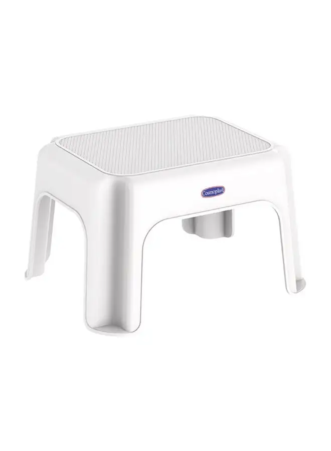 Cosmoplast Step Stool Comp White