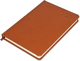 FIS diary 2023 arabic/english (friday & saturday combined) a5, brown - fsdi95ae23br