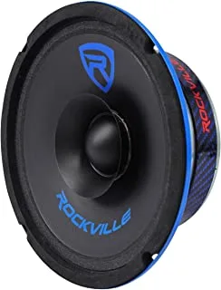 Rockville RM64SP CEA متوافق مع 6.5 بوصة 120 واط مكبر صوت متوسط ​​المدى 4 أوم