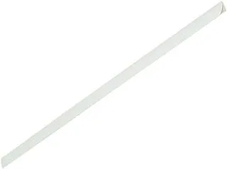 FIS FSPG03-WH 3 mm Plastic Sliding Bar 100-Pieces, 30 Sheets Capacity, White